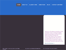Tablet Screenshot of allergyasthmaso.com